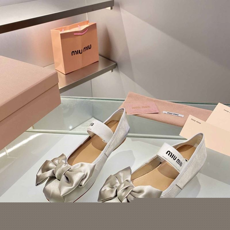 Miu Miu flat shoes